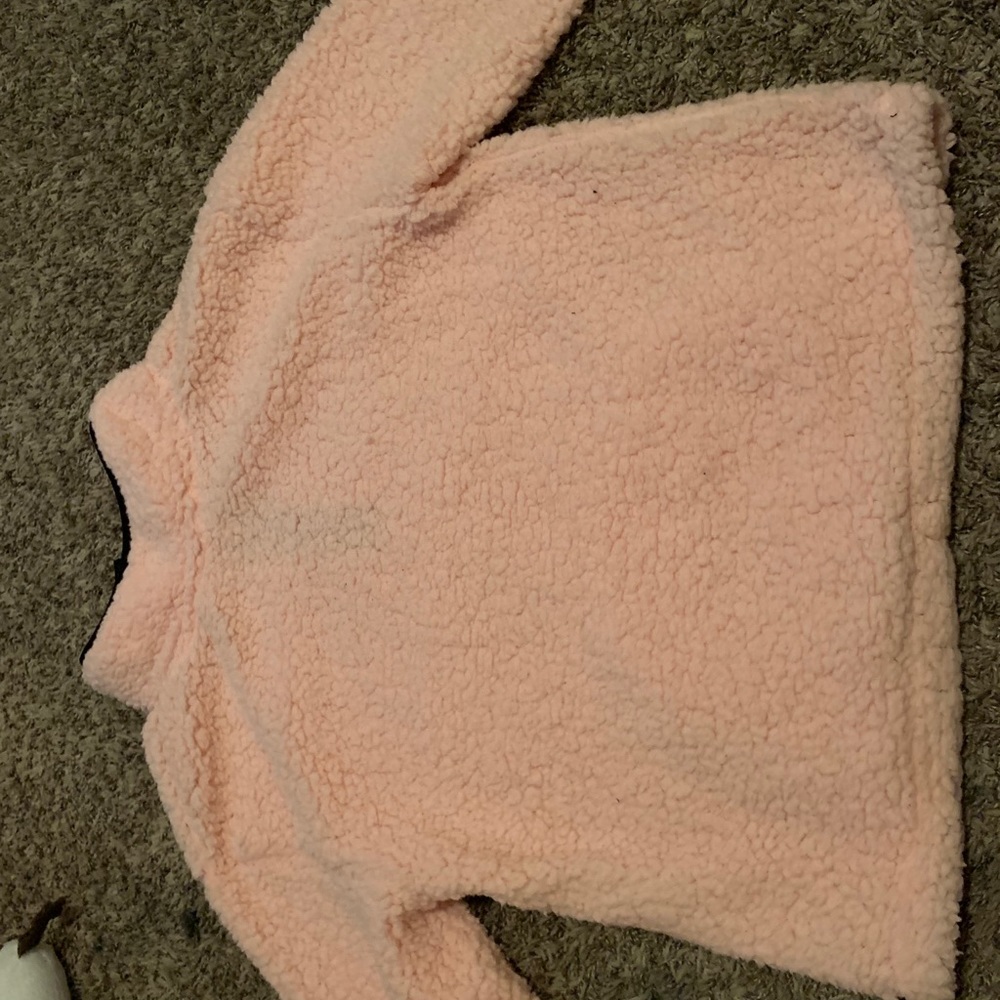 fuzzy pullover jacket - Picture 6 of 7